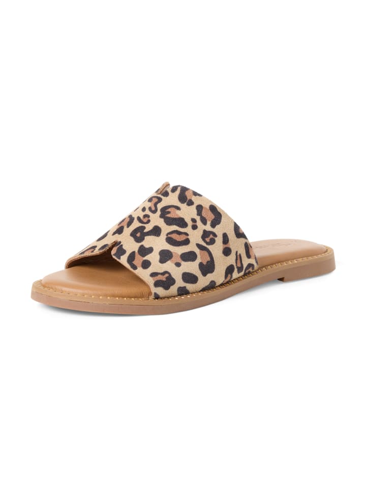 Pantolette 1-27136-44 in bunt