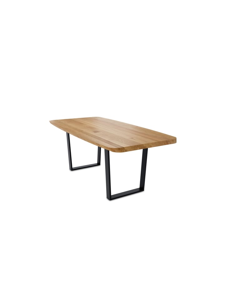 MASSIVHOLZTISCH Danette 6 180x77x90 Esszimmertisch Wildeiche geölt
