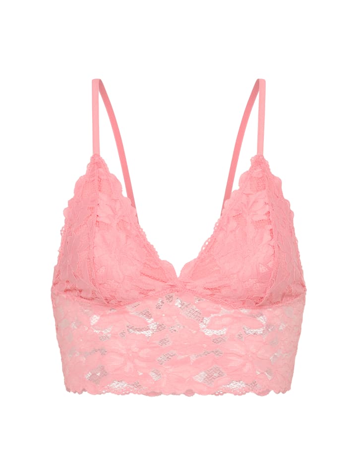 Bralette in coral