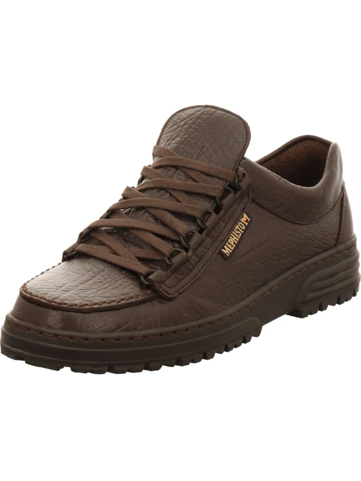 Schnürschuh in braun