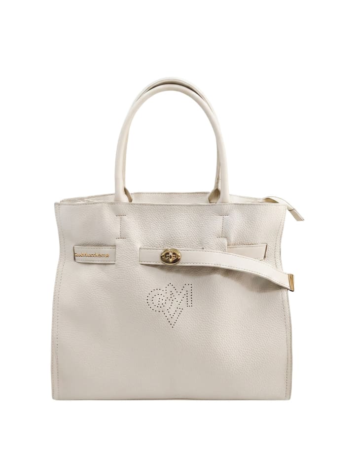 Schultertasche in BEIGE
