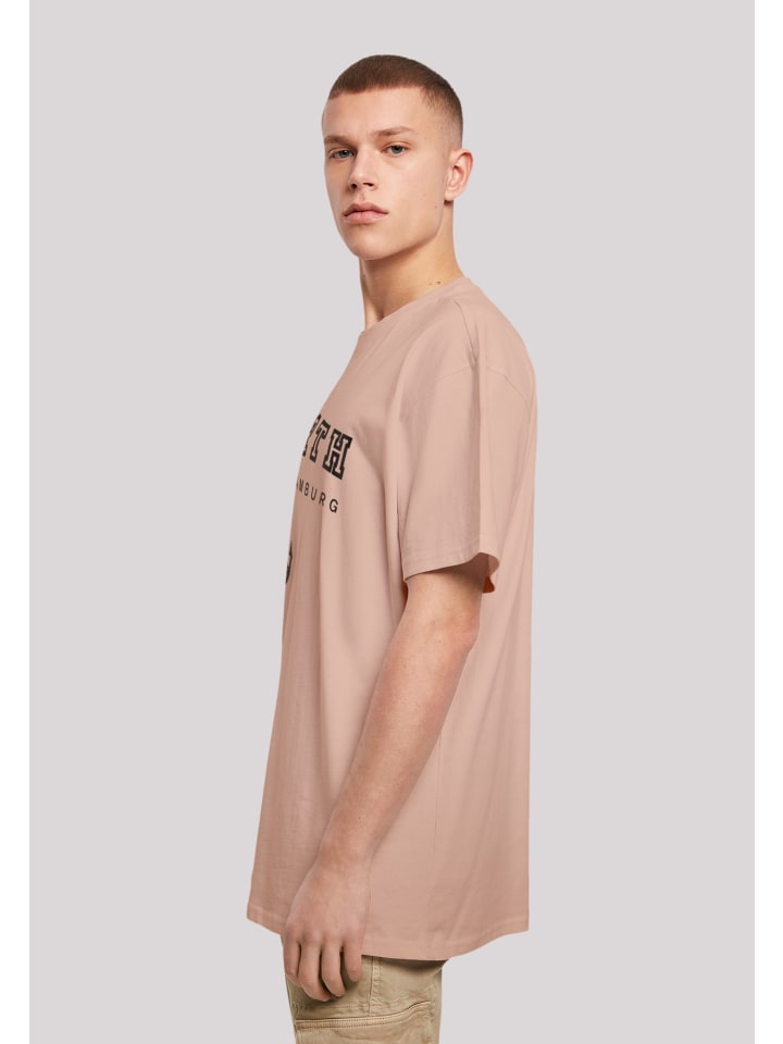 F4NT4STIC Heavy Oversize T-Shirt Go North Knut & Jan Hamburg in amber  günstig kaufen | limango