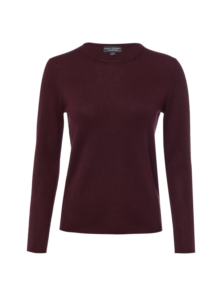 Pullover in bordeaux - 0004