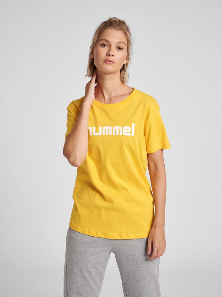 T-Shirt Hmlgo Damen in SPORTS YELLOW