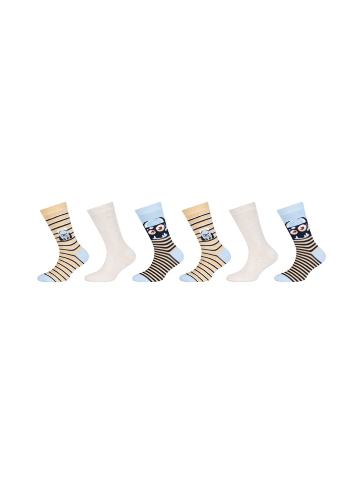 Kindersocken originals 6er Pack cerulean