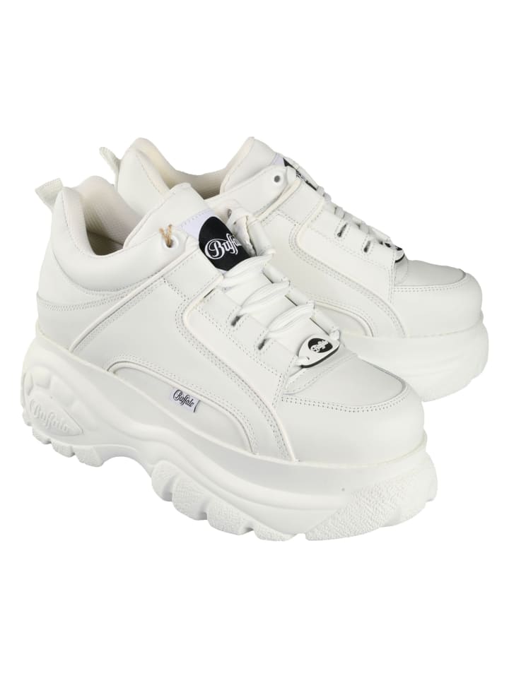Plateauboots in Weiß