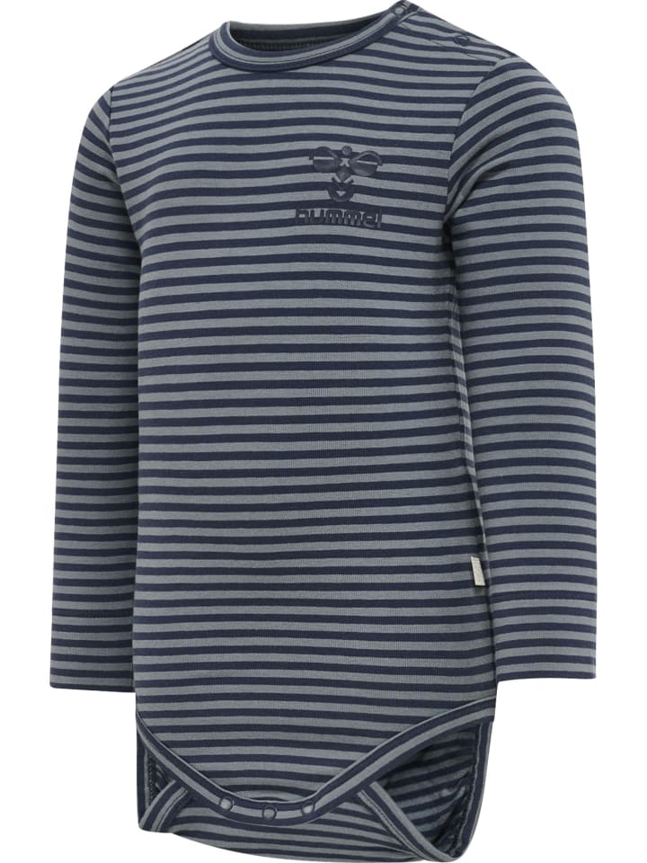 Druckknopf Strampler Hmlmulle Lebensstil Jungen in BLACK IRIS