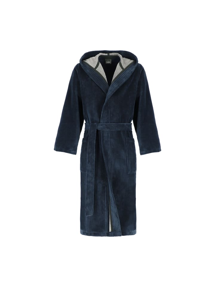 Cawö Home Bademäntel Herren Kapuze Doubleface 831 ocean - 19 in ocean - 19