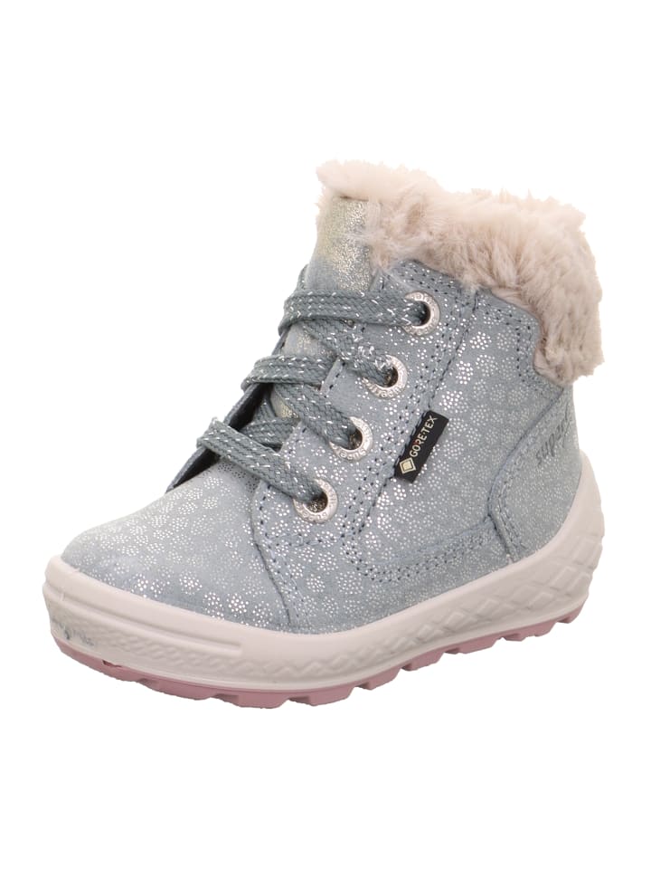 Winterstiefel GROOVY 2.0 in Hellblau/Rosa