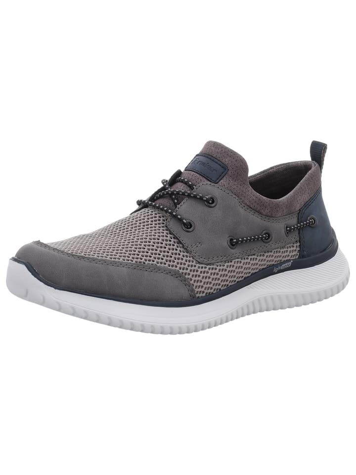 Schnürschuh in grau
