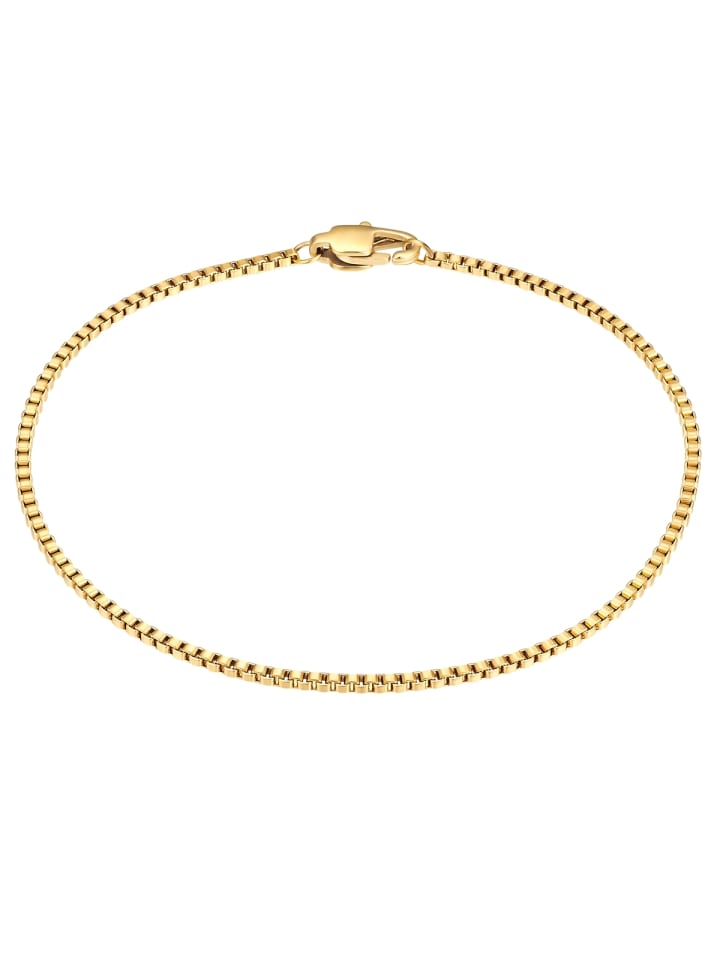 Armband aus Edelstahl in gelbgold