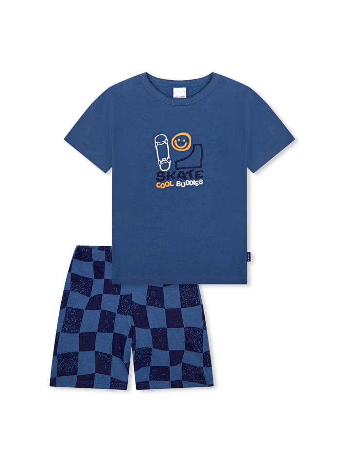 Pyjama 1er Pack in Blau