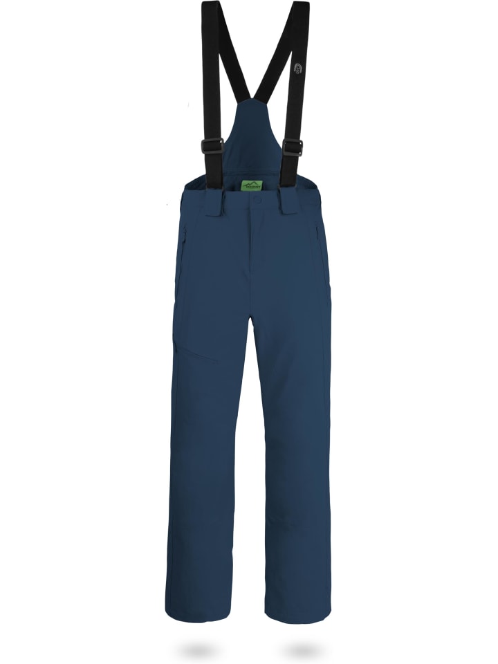 Herren Winter-Softshellhose mit Hosenträgern Loonskin in Navy