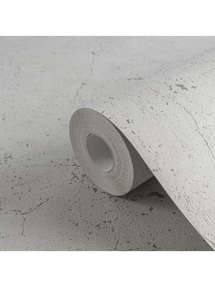 Tapete Raw Concrete in Grau