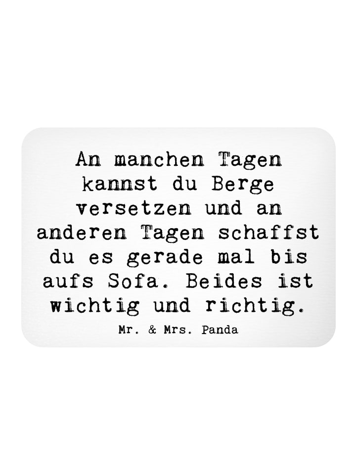 Magnet Spruch Hoffnung und Ruhe mit Spruch in Weiß