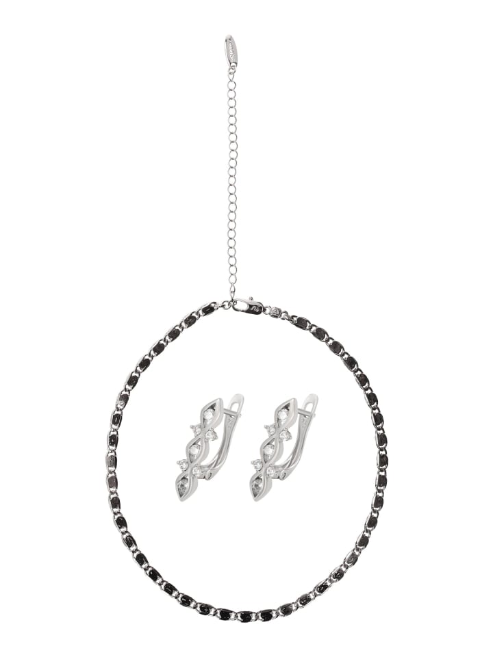 Women Jewelry Set in silver