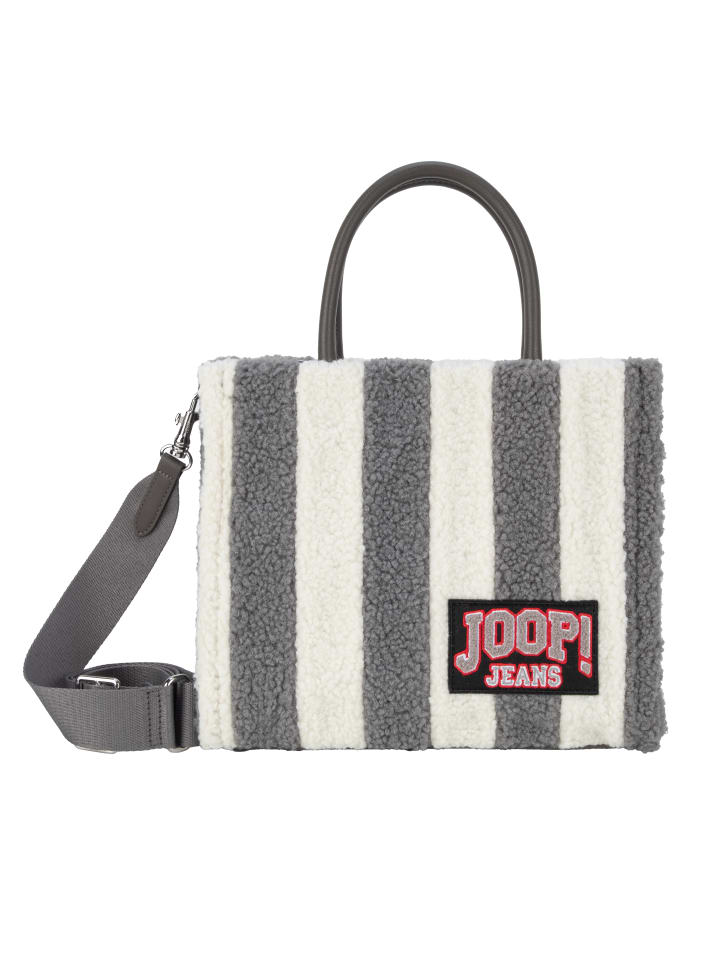 Handtasche 'Squadra Aurelia in Grau 28,00 x 23,00 x 12,00 cm'
