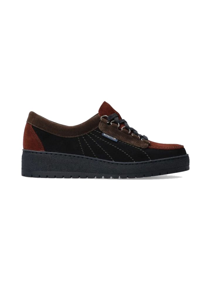 SHOES "Lady" in blau kombiniert