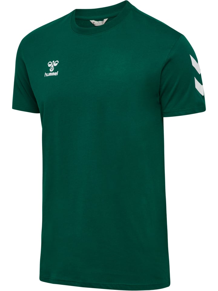 T-Shirt Hmlgo Herren in EVERGREEN