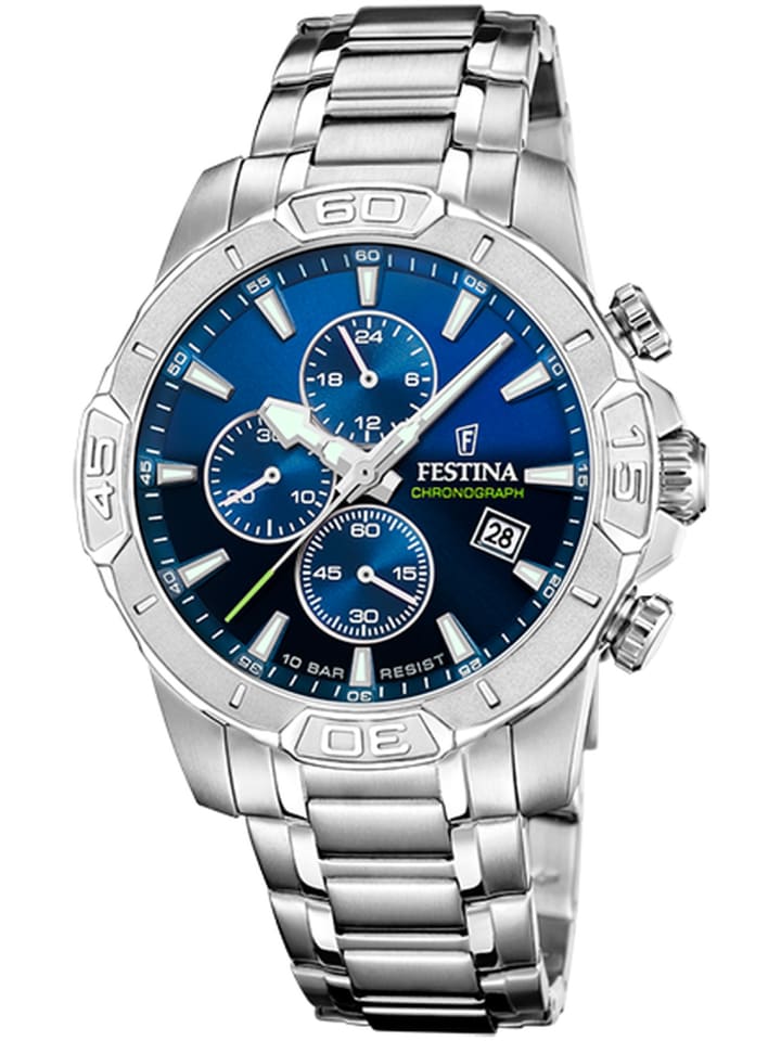 Edelstahl Herren-Armbanduhr 45mm
