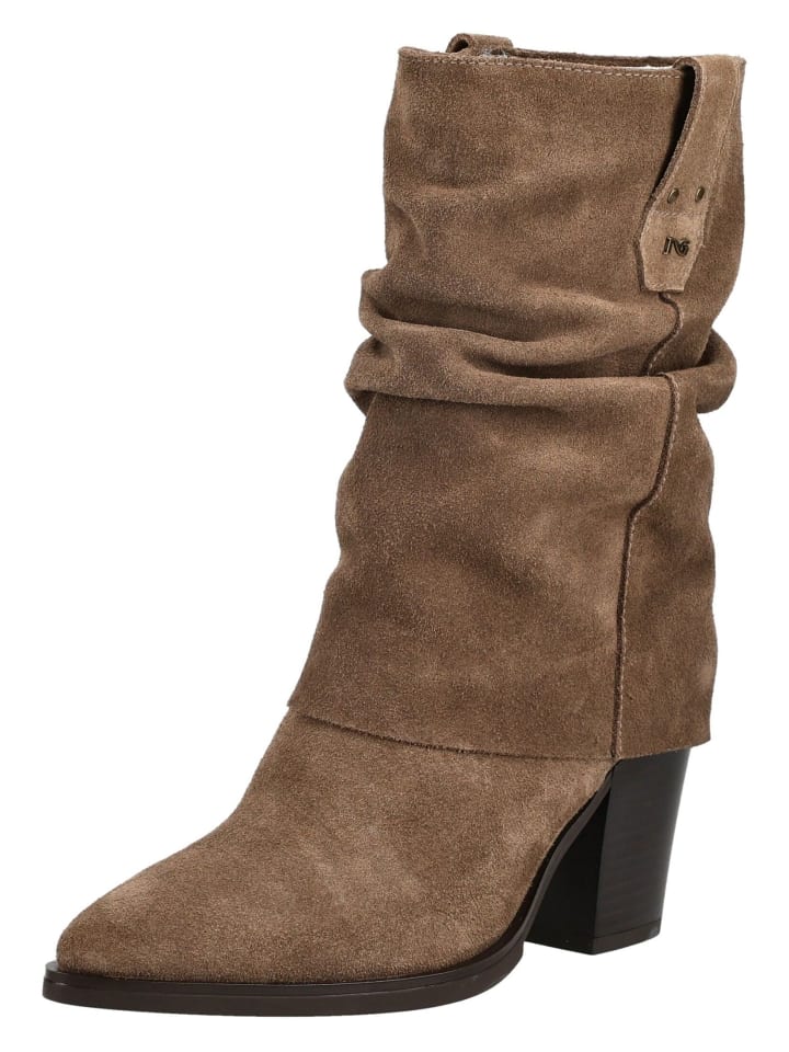 Stiefelette Braun