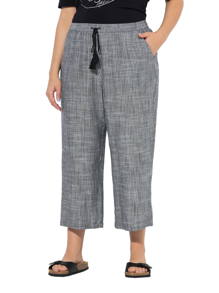Culotte in asphaltgrau