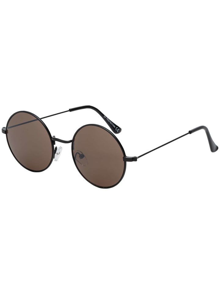 Herren Sonnenbrille in Braun-Schwarz