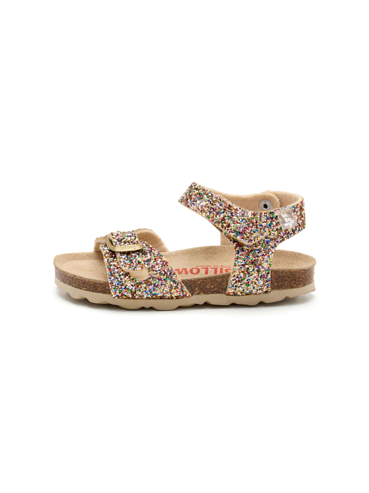 Sandaletten in gold