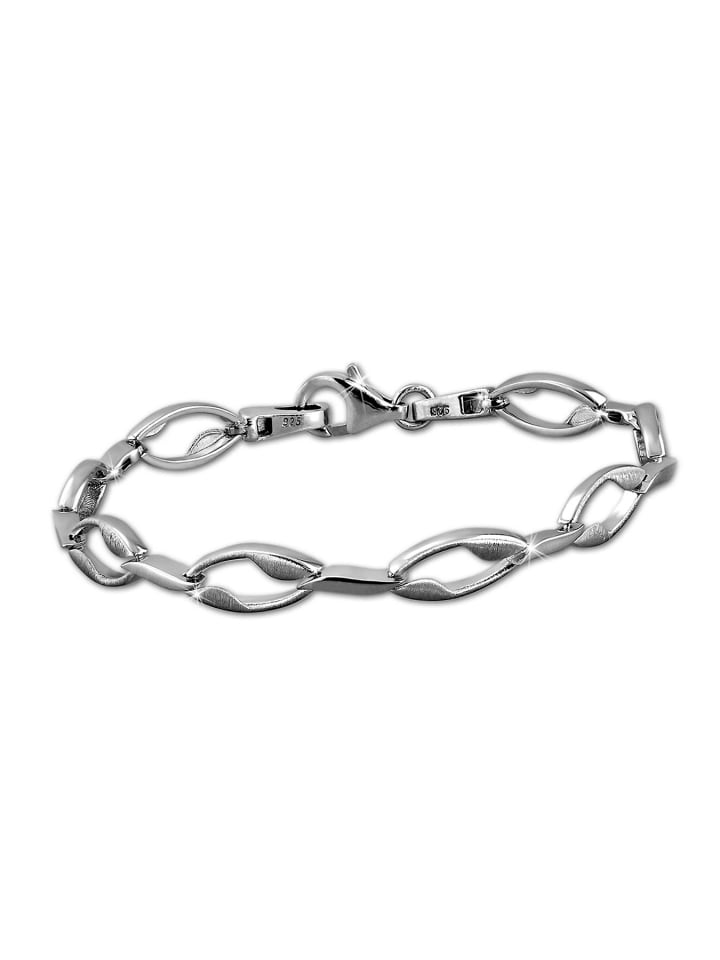 925 Sterling Silber Damen SilberDream Armbänder Ranke ca. 18,8cm