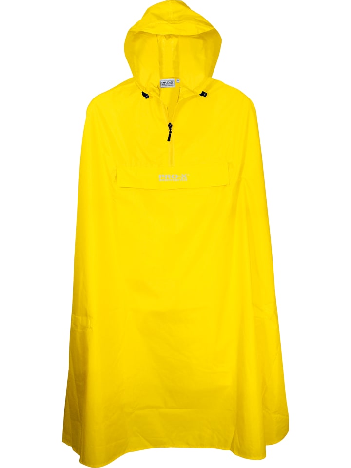 Radponcho "PASO" in Gelb