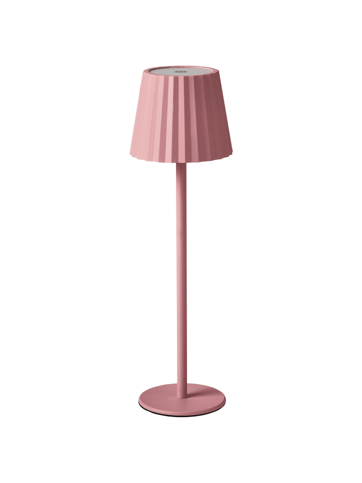 Tischleuchten POMBEIRO in Rosa - (W) 12 x (H) 38 x (L) 12 cm