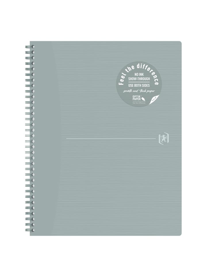 Notizbuch Origins 400150003 A4+ 70 Blatt grau liniert