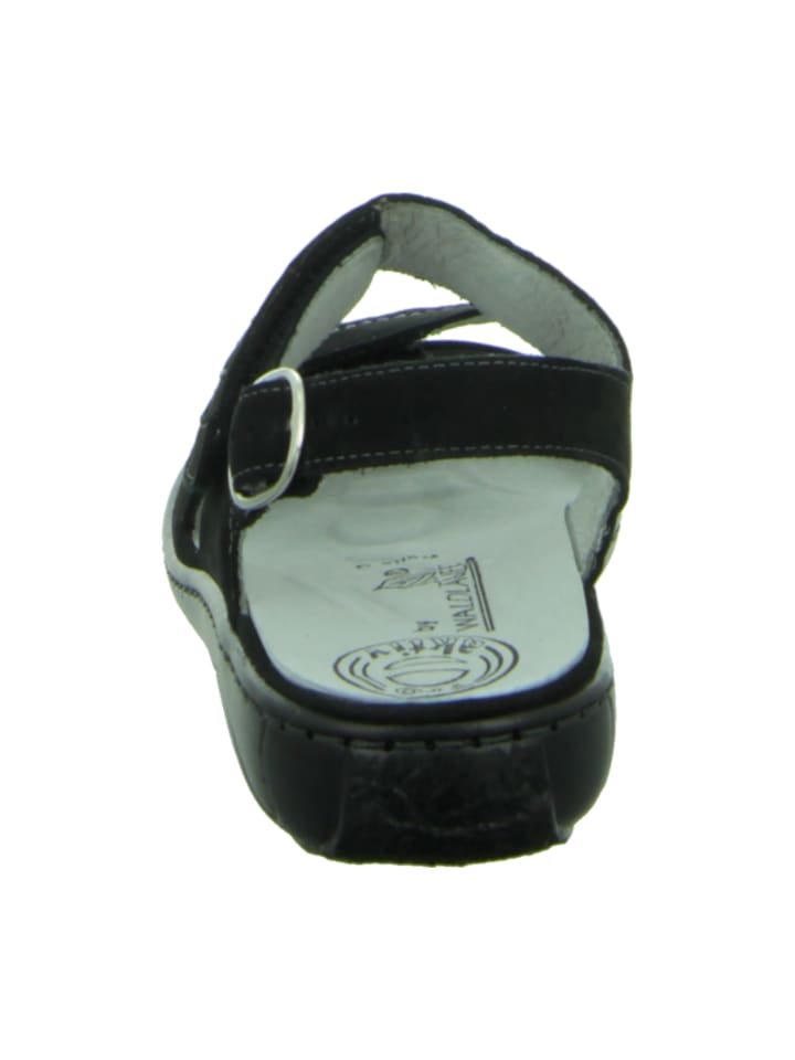 Komfort Sandalen in Schwarz