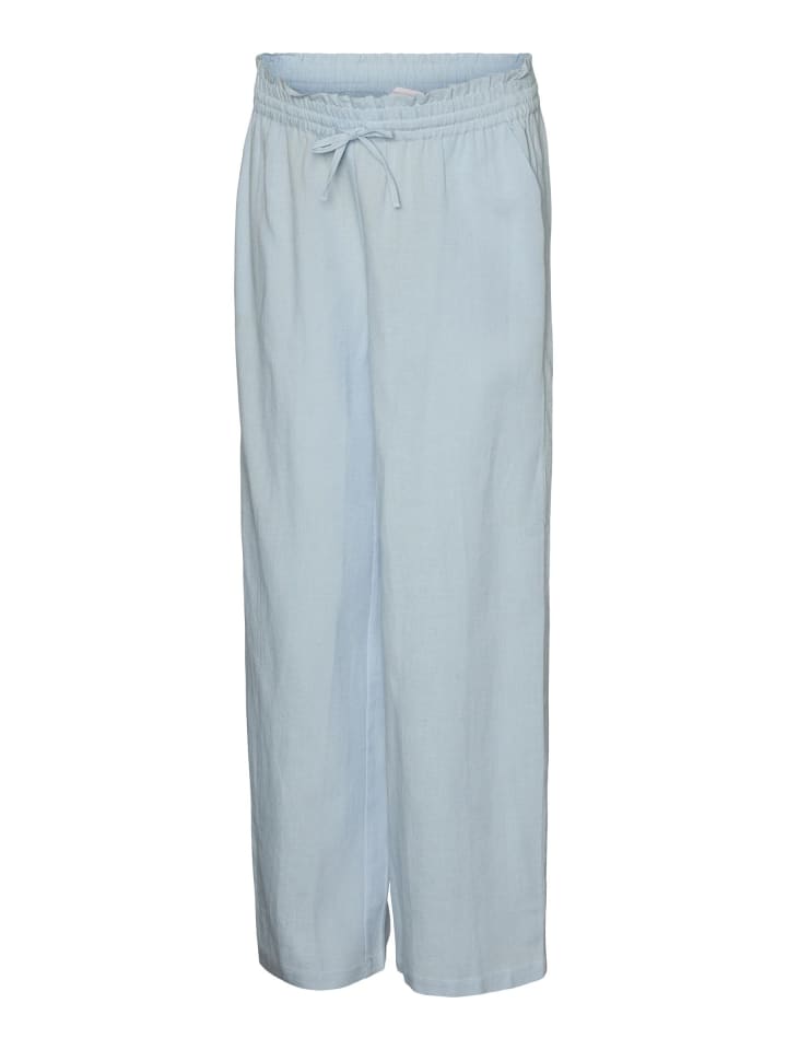 Hose mit weitem Beinschnitt in Niagara Mist 1