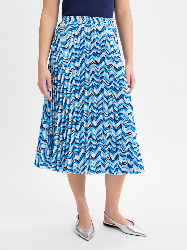 Rock in blau ecru - 0002
