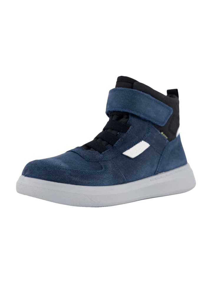 Sneaker High in Blau
