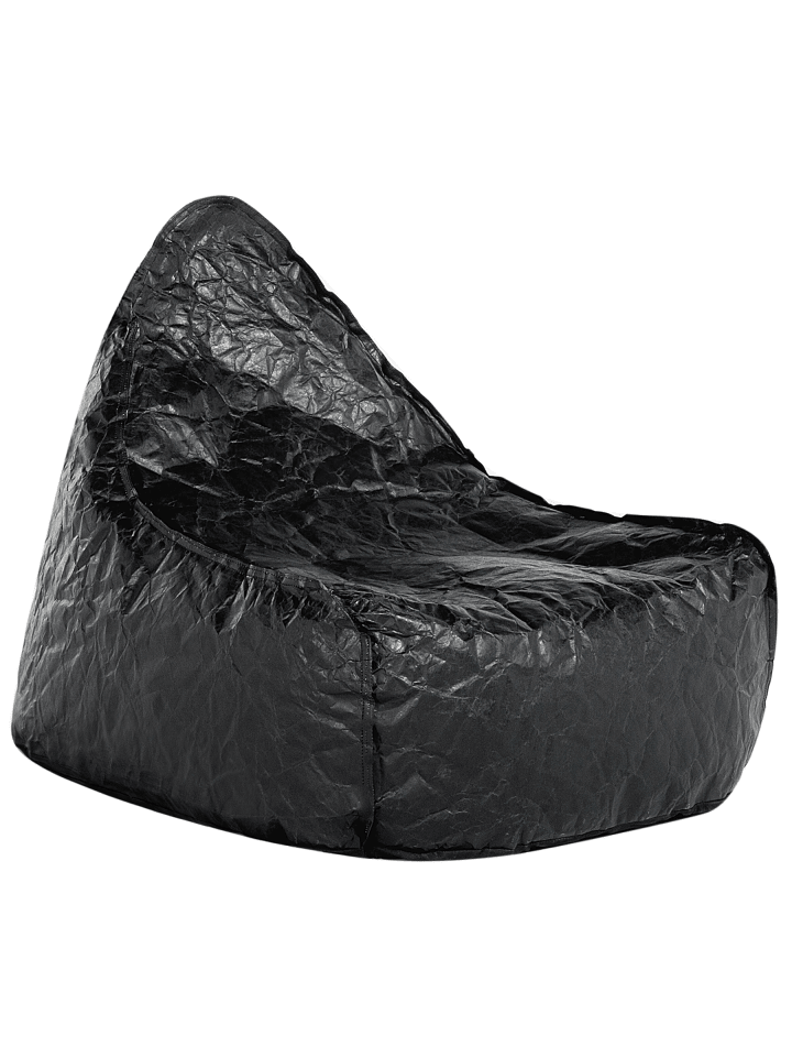2-tlg Sitzsack DROP in Schwarz