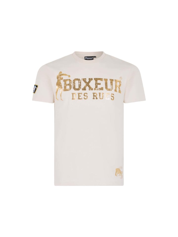 T-Shirt Boxeur Street 2 in Butter