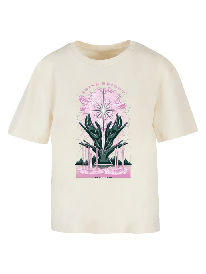 T-Shirt in whitesand