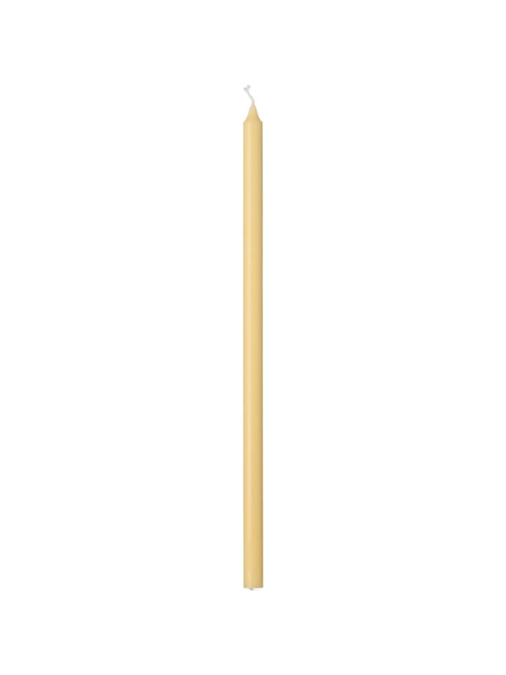 Dünne hohe Kerze 30 cm aus Ø 1,3 cm in lemonade
