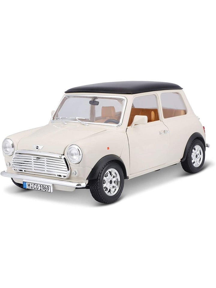 18-12036 - Modellauto - Mini Cooper 1969 (grau, Maßstab 1:16) in grau