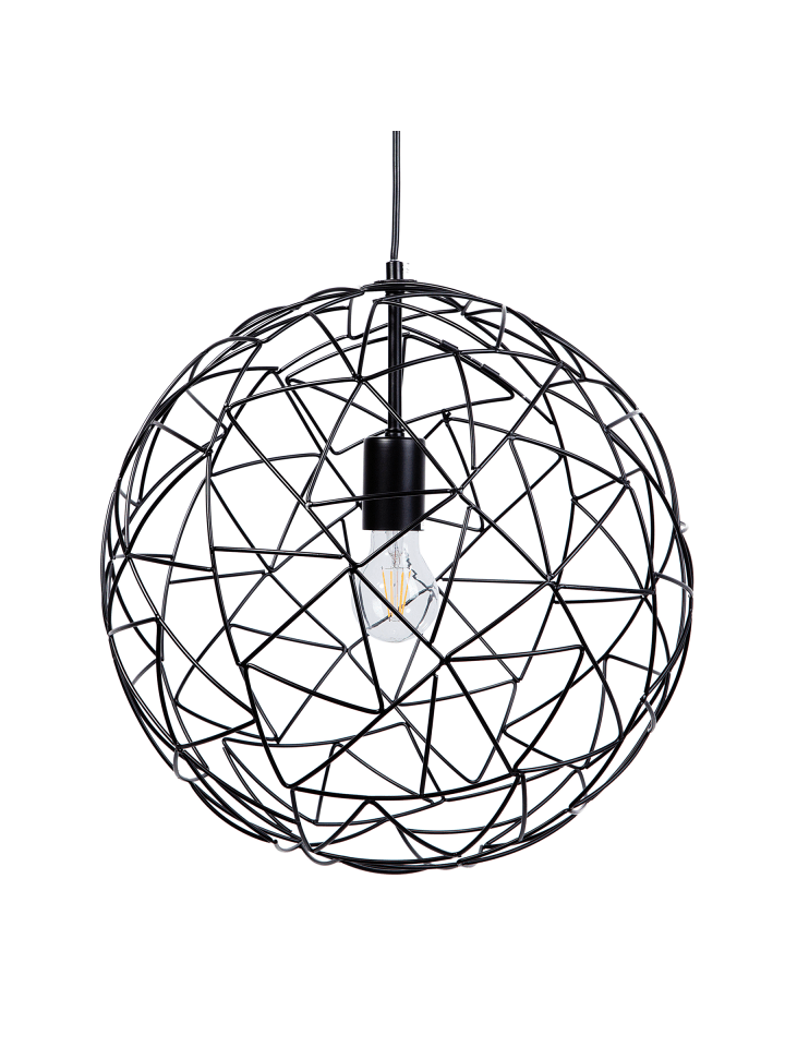 Pendelleuchten LEMME in Schwarz - (W) 40 x (H) 131 x (L) 40 cm