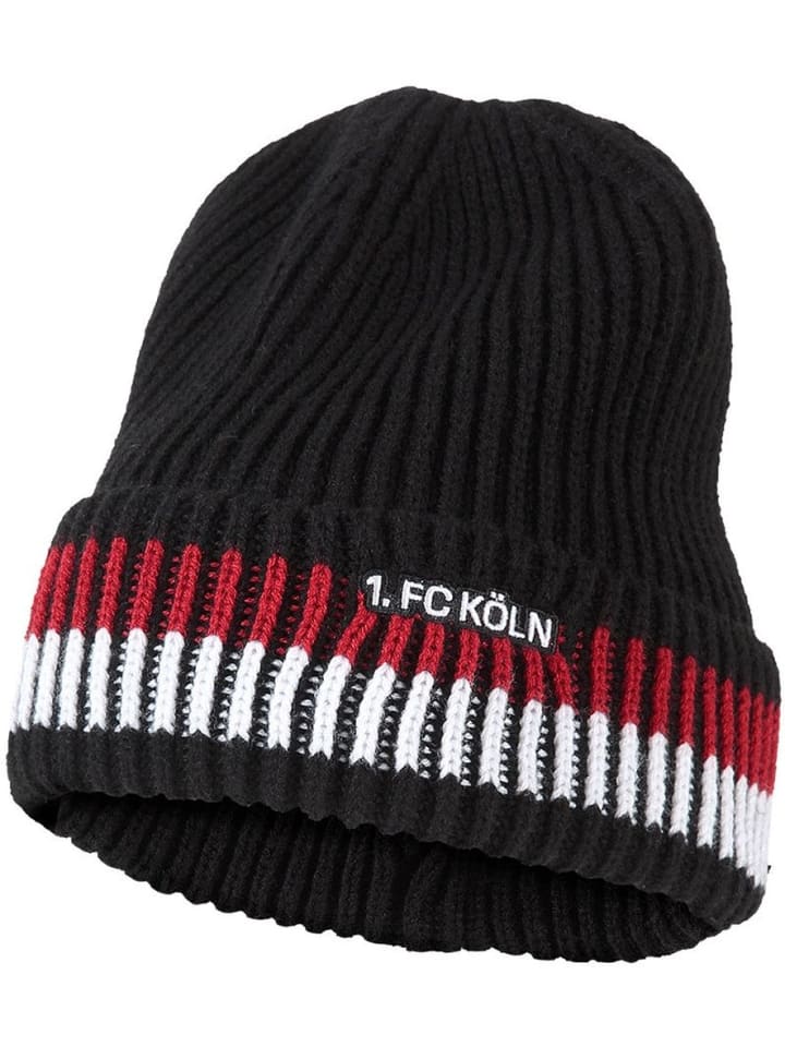 Mütze "Strickbeanie 1. FC Köln" in Schwarz