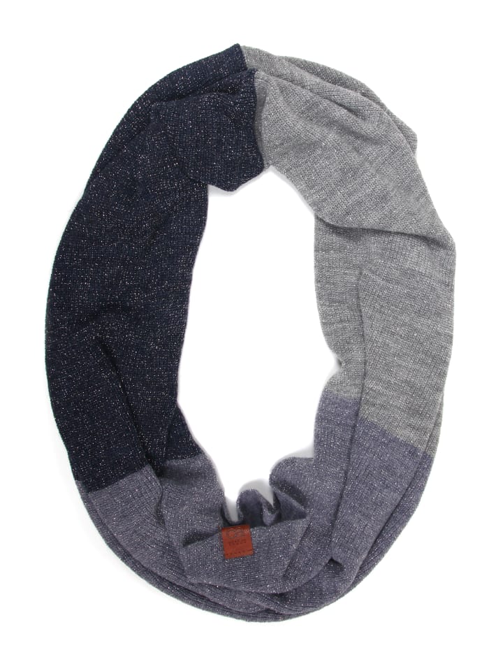 Winterlicher Loop " Bianca " in jeans