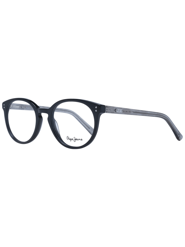 Damen Optische Fassungen Rund Schwarz