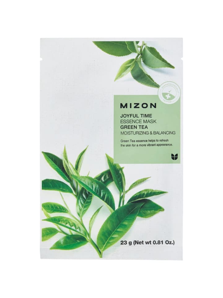 Tuchmaske Joyful Time Essence Mask Green Tea, 23 g