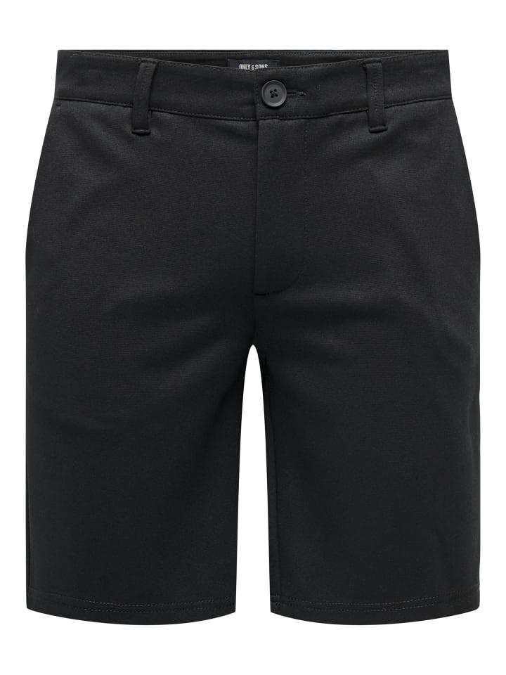 Chino Shorts in Black 1