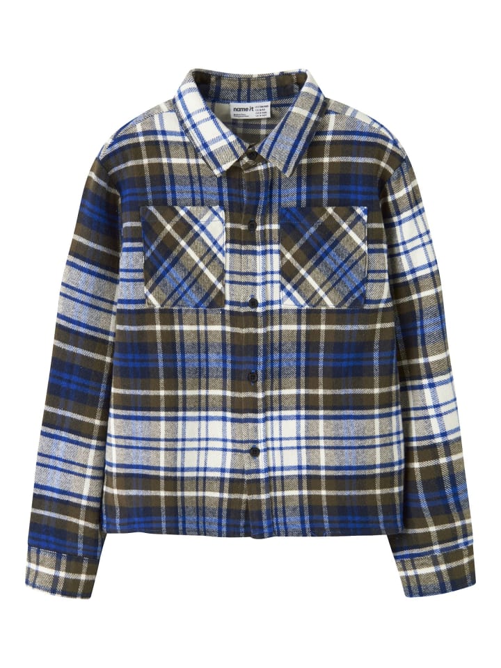 Overshirt in Olive Night1