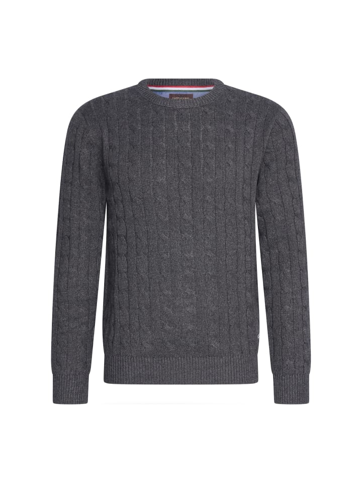 Pullover Adria Kabel in Grau