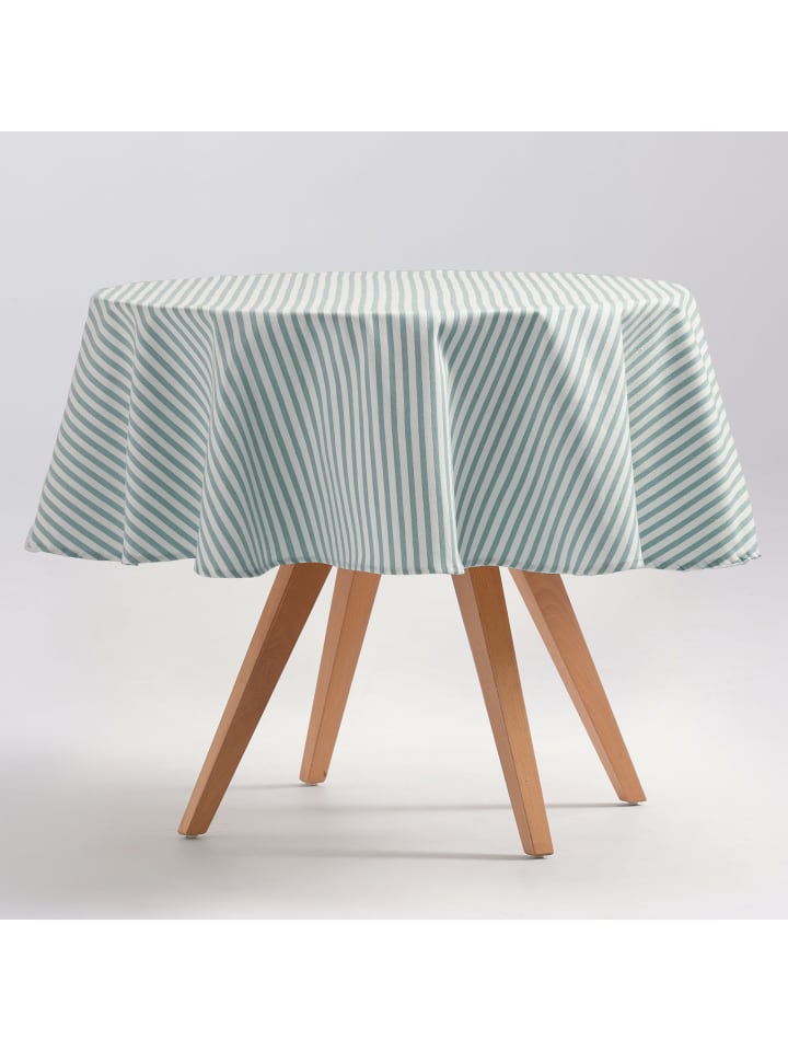 Tischdecke "Arenza" in Aquamarin